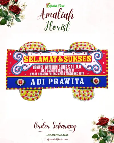Karangan Bunga Ucapan Selamat di Salamsari